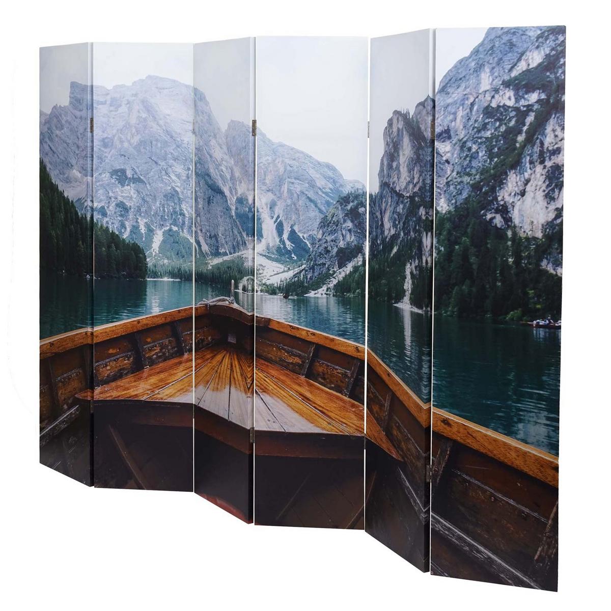 FOTO-PARAVENT Multicolor - Multicolor, Holz (244/180/2cm) - MCW