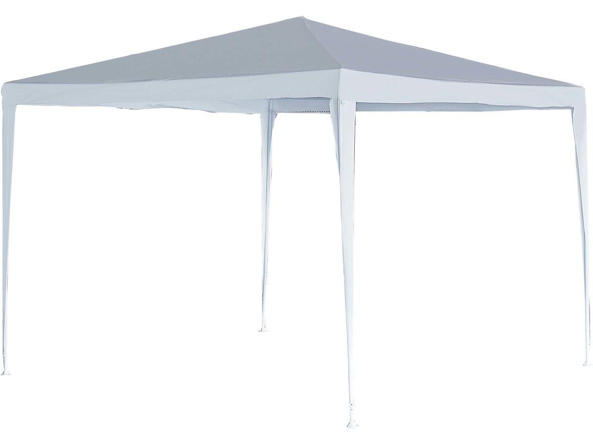 PARTYZELT UND PAVILLON natacha 3 weiss - Weiß, Metall (300/248/300cm) - Habitat Garten