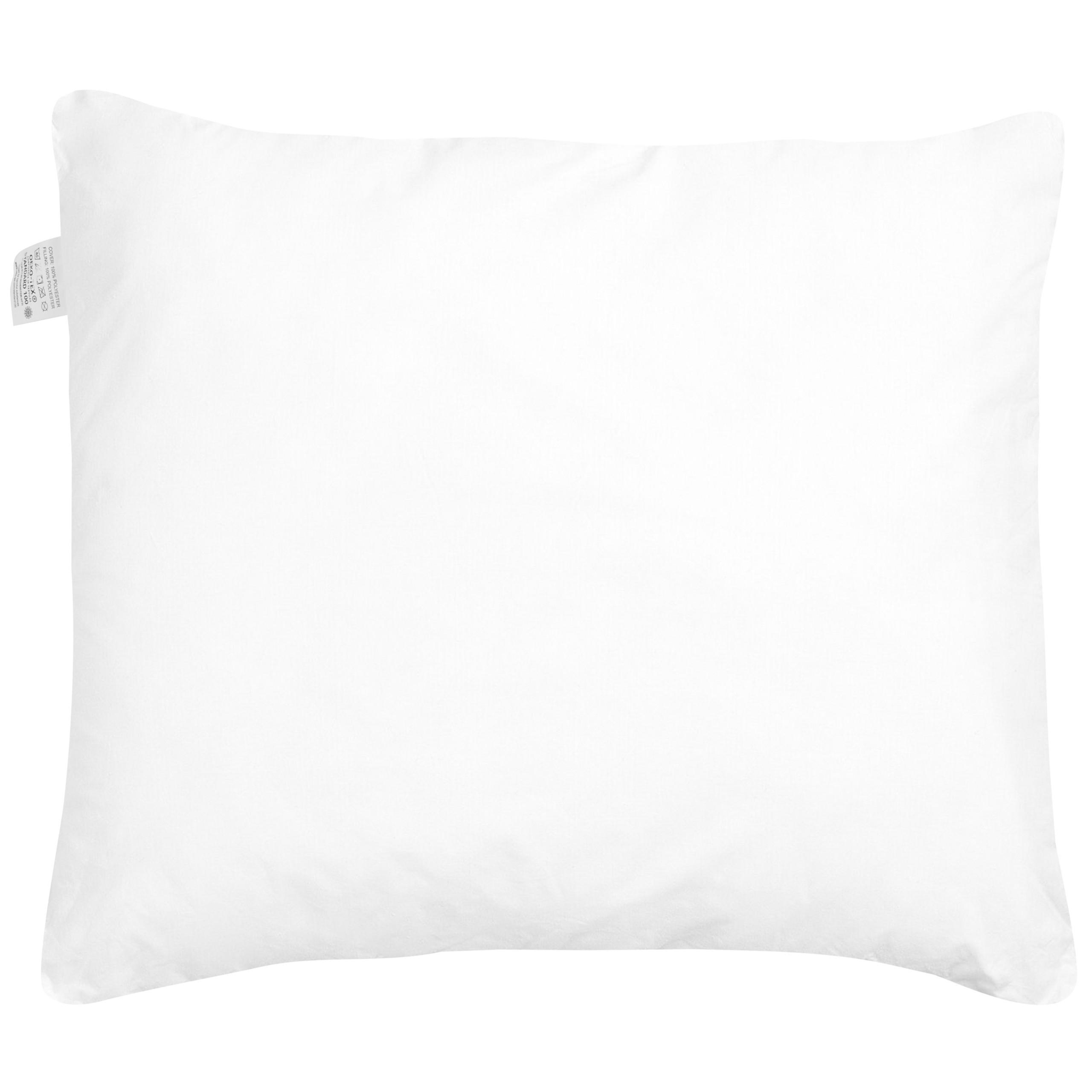 KOPFKISSEN Weiß 80/80 cm Errigal - Weiß, Textil (80/80cm) - Beliani