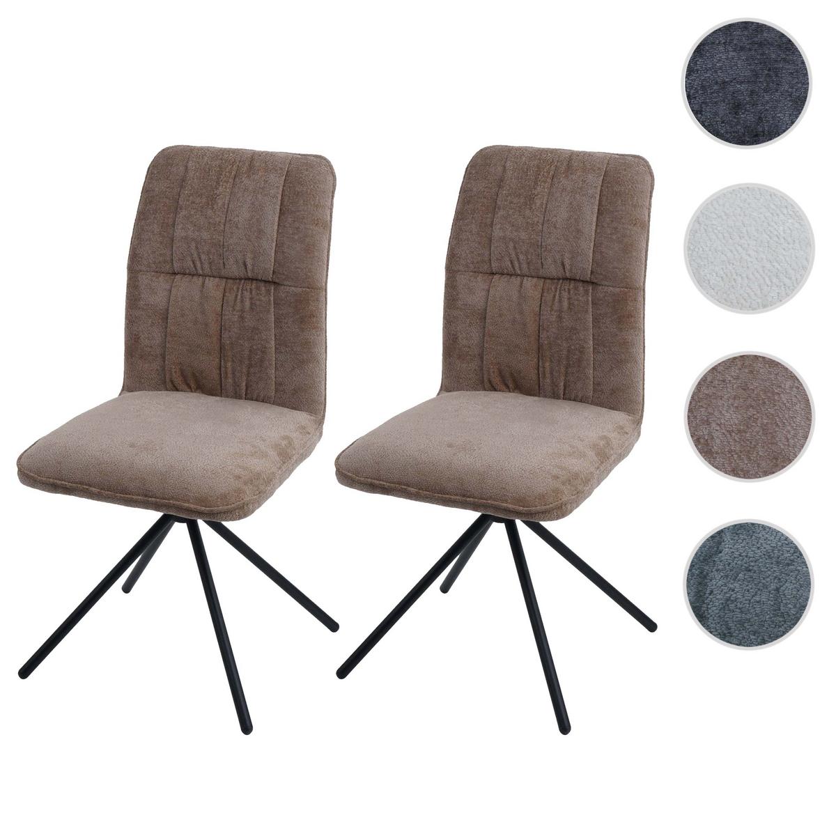 ESSZIMMERSTUHL Braun - Hellbraun/Braun, Textil (47/95/50cm) - MCW