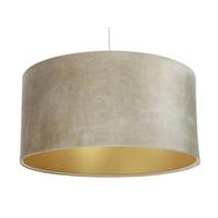 HÄNGELEUCHTE Gold 60/30 cm - Beige/Goldfarben, Kunststoff (60/0.8/30cm) - ONZENO