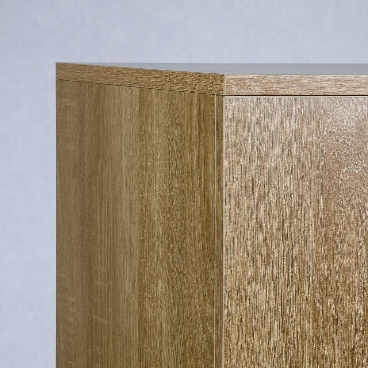 KOMMODE CHICAGO Sonoma Eiche - Sonoma Eiche, Holzwerkstoff (91/82/40cm) - CARO-Möbel