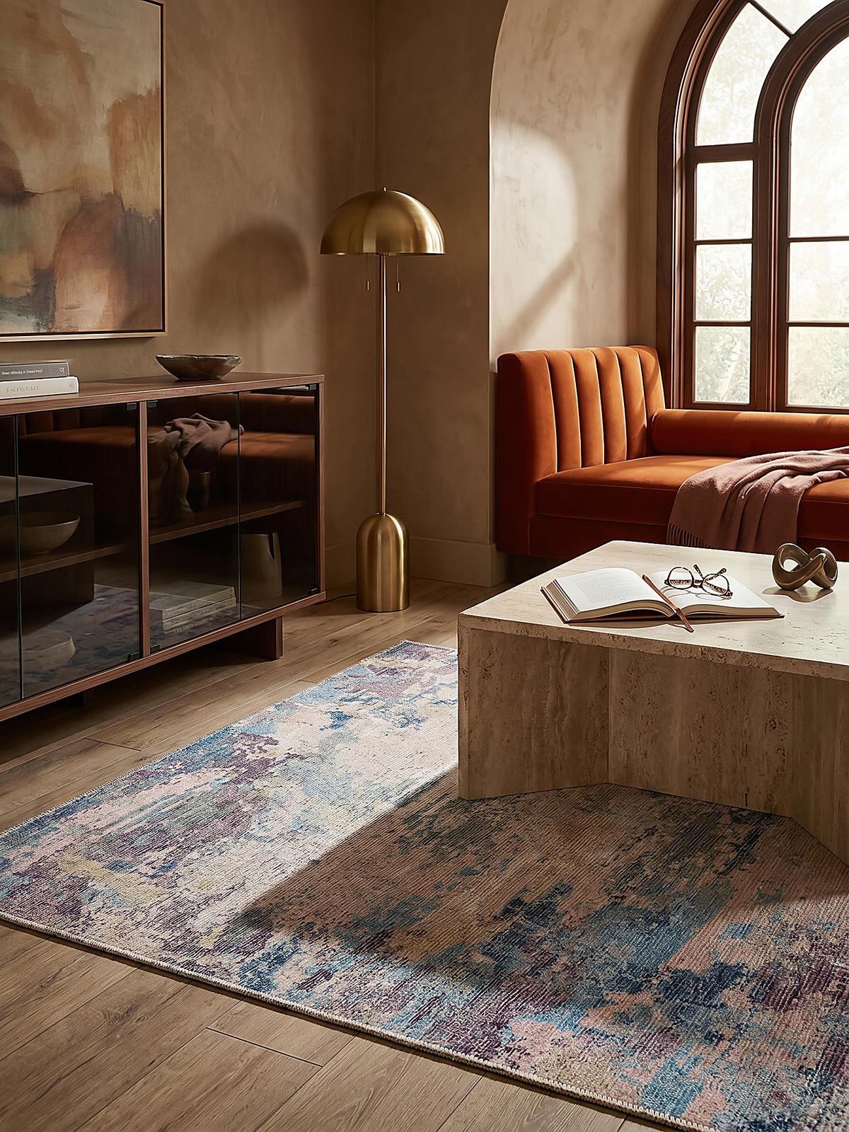 TEPPICH Waschbar CRAY, abstrakt, Bunt, 200 x 290 cm - Multicolor, Textil (290/200cm) - KADIMA DESIGN