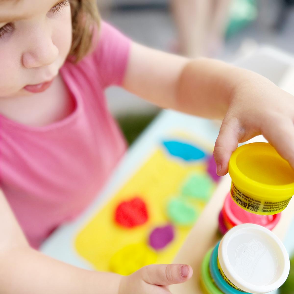 SPIELSET KNETE roba x Play-Doh Extra groß - Multicolor, Holzwerkstoff (30/40/1cm) - Roba