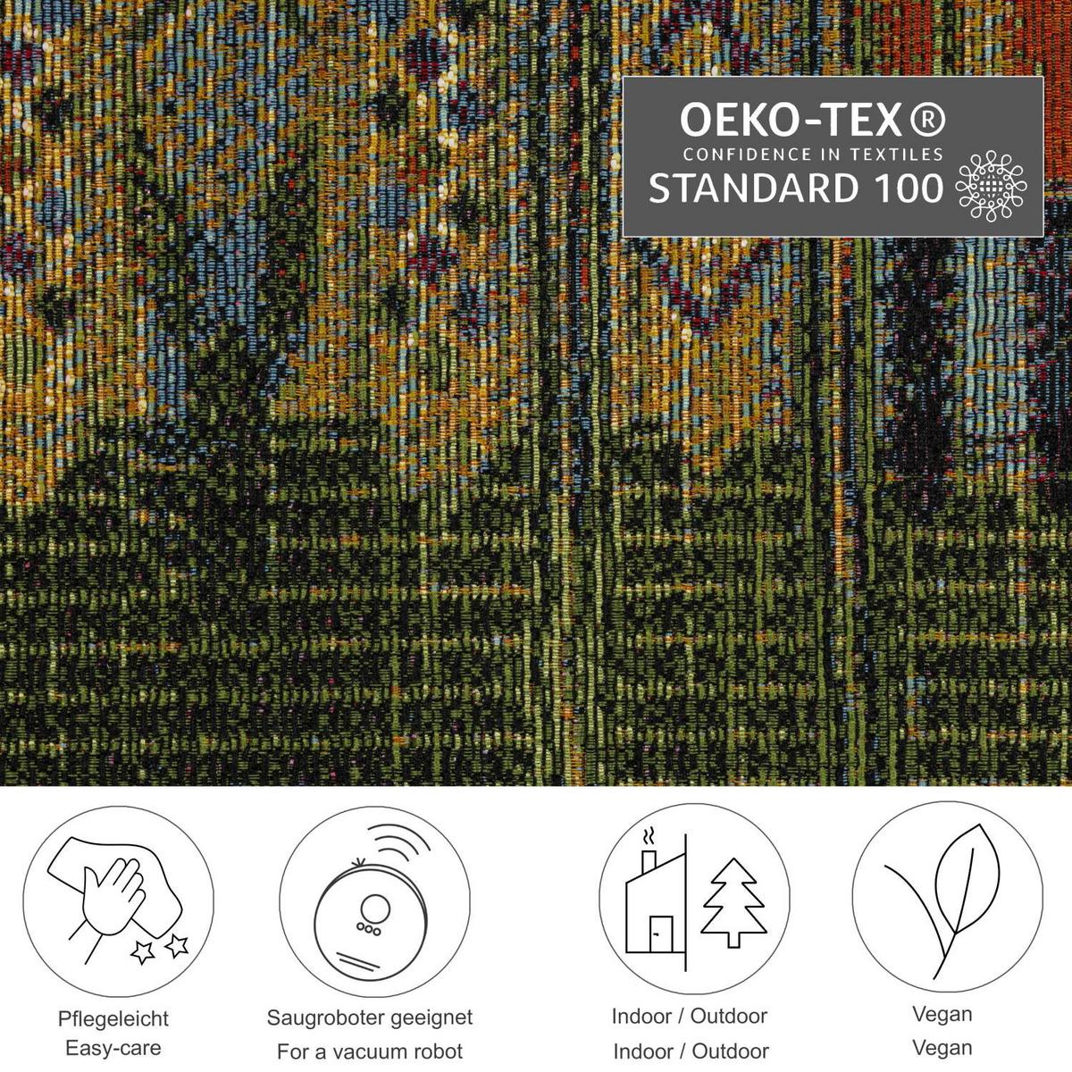 OUTDOORTEPPICH Aurora 200x285 cm - Grün, Textil (200/285cm) - Gino Falcone