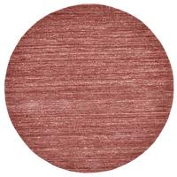 HANDWEBTEPPICH Pure 100x100 cm - Rot, Textil (100/100cm) - THEKO