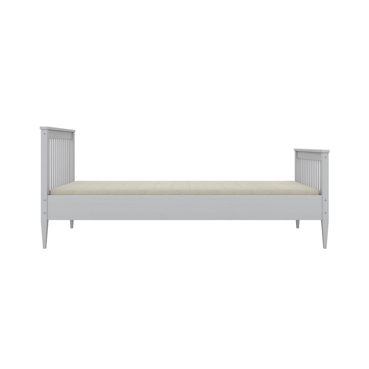 BETT 90/200 Emilia Weiß - Weiß, Holz (90/200cm) - Petits-meubles
