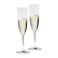CHAMPAGNER-FLÖTEN Vinum transparent 160 ml 2er Set - Transparent, Glas (0.16L) - Riedel