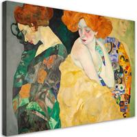 KUNSTDRUCK Gold 120/80 cm - Goldfarben, Textil (120/80cm) - KUNSTLOFT