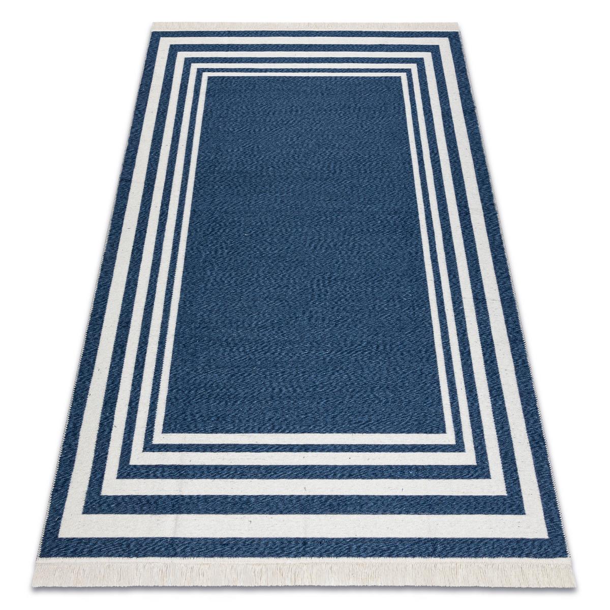 TEPPICH TWIN 100/200 cm - Blau, Textil (100/200cm) - rugsX
