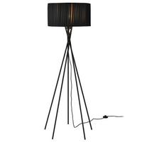 STEHLEUCHTE Black Mikado - Schwarz, Metall (23/23/155cm) - lux.pro