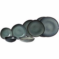 EINSTEIGER-SET Lave Gris 8-tlg. - Grau, Keramik (2/2/2cm) - like.Villeroy & Boch