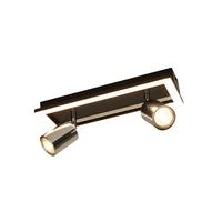 DECKENSTRAHLER Dunn 1-flammig 32/13/15.5cm - Schwarz, Metall (32/13/15.5cm) - Nettlife