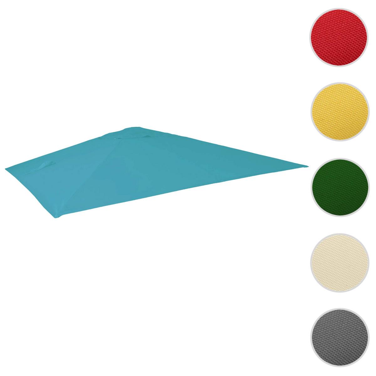 ERSATZ-BEZUG FÜR SCHIRM Türkis - Türkis, Textil (295/295cm) - MCW
