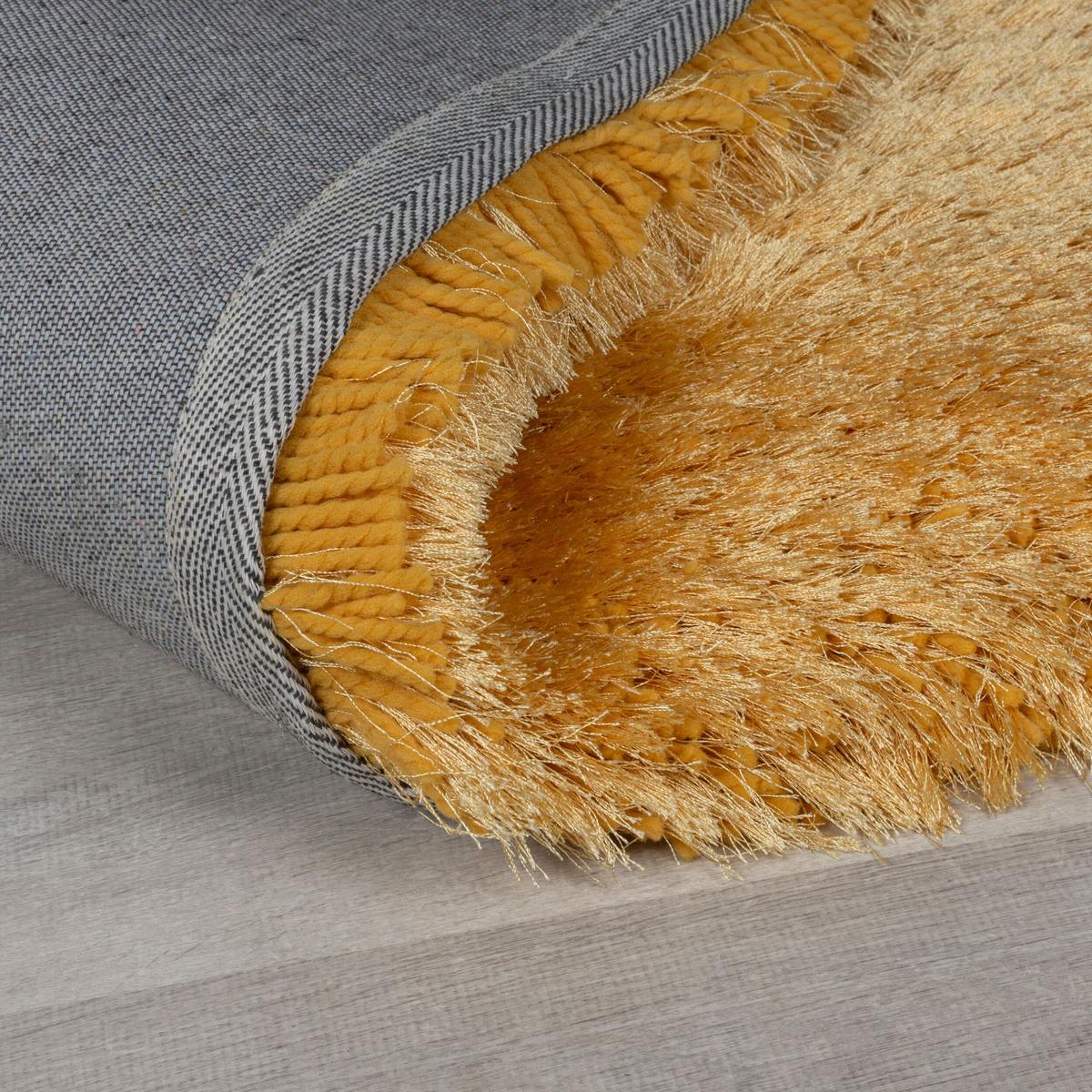 TEPPICH ORWELL, einfarbig, Senfgelb, 200 x 290 cm - Gelb, Textil (200/290cm) - KADIMA DESIGN