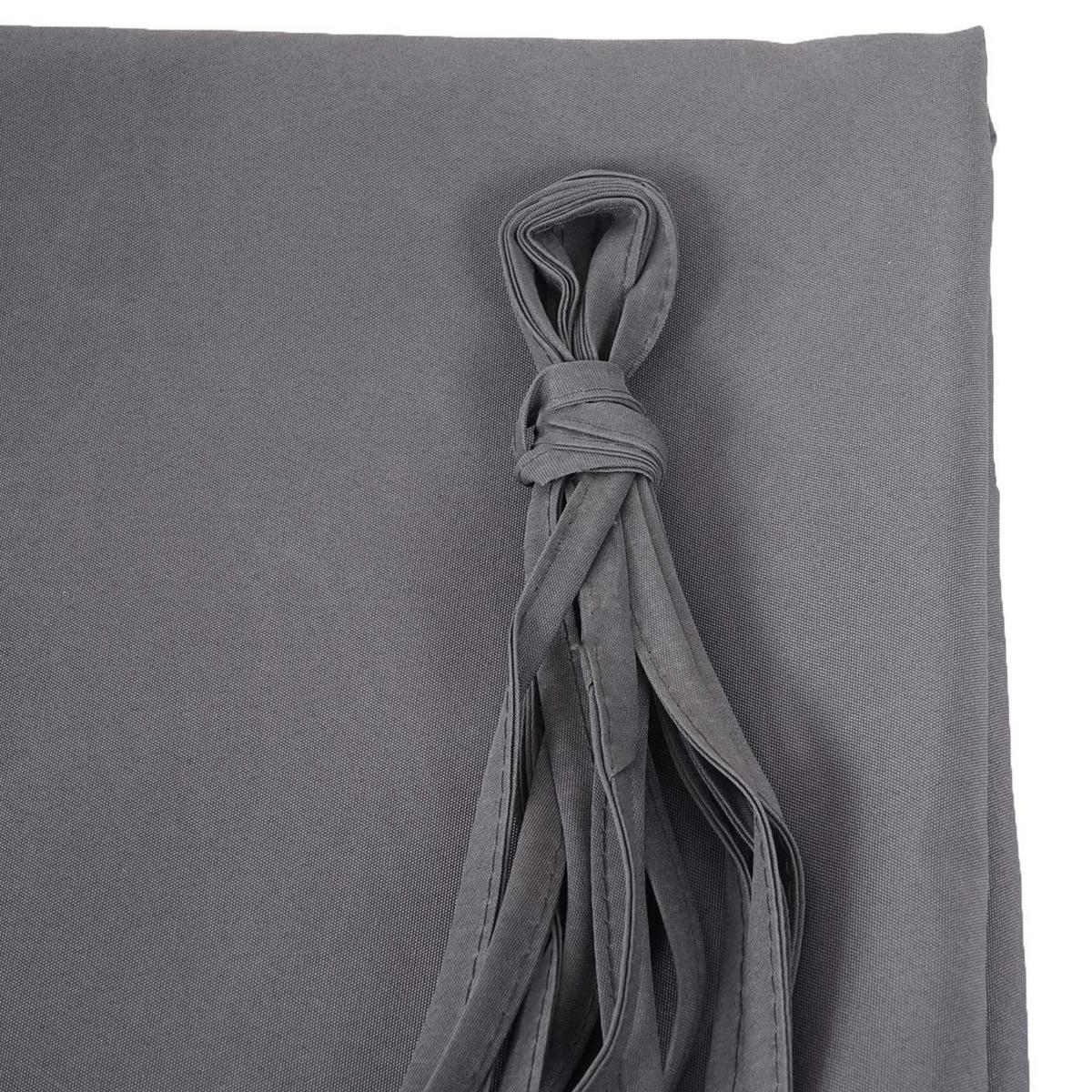 ERSATZBEZUG DACH FÜR PERGOLA BEJA Grau - Grau, Textil (372/1/596cm) - MCW