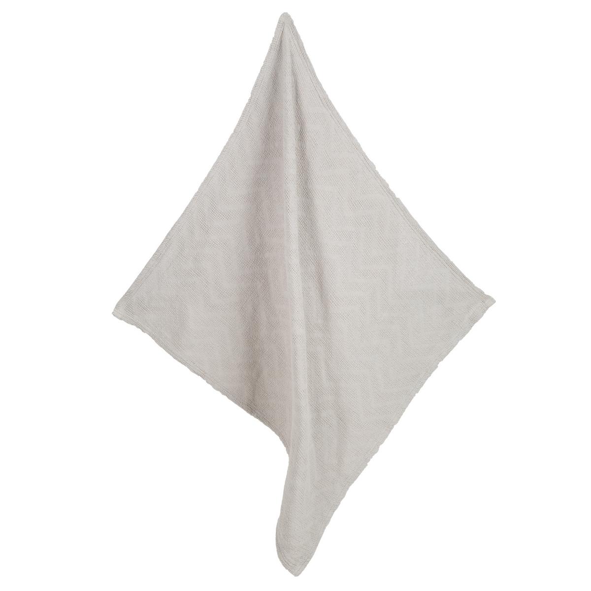 DECKE IN STRICKOPTIK 80 x 80 cm Lil Planet grau - Hellgrau, Textil (80/80cm) - Roba