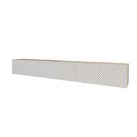 LOWBOARD ZENO-W 3x100x40x40 cm - Artisan / Weiß - Weiß, Holzwerkstoff (300/40/40cm) - ALTDECOR