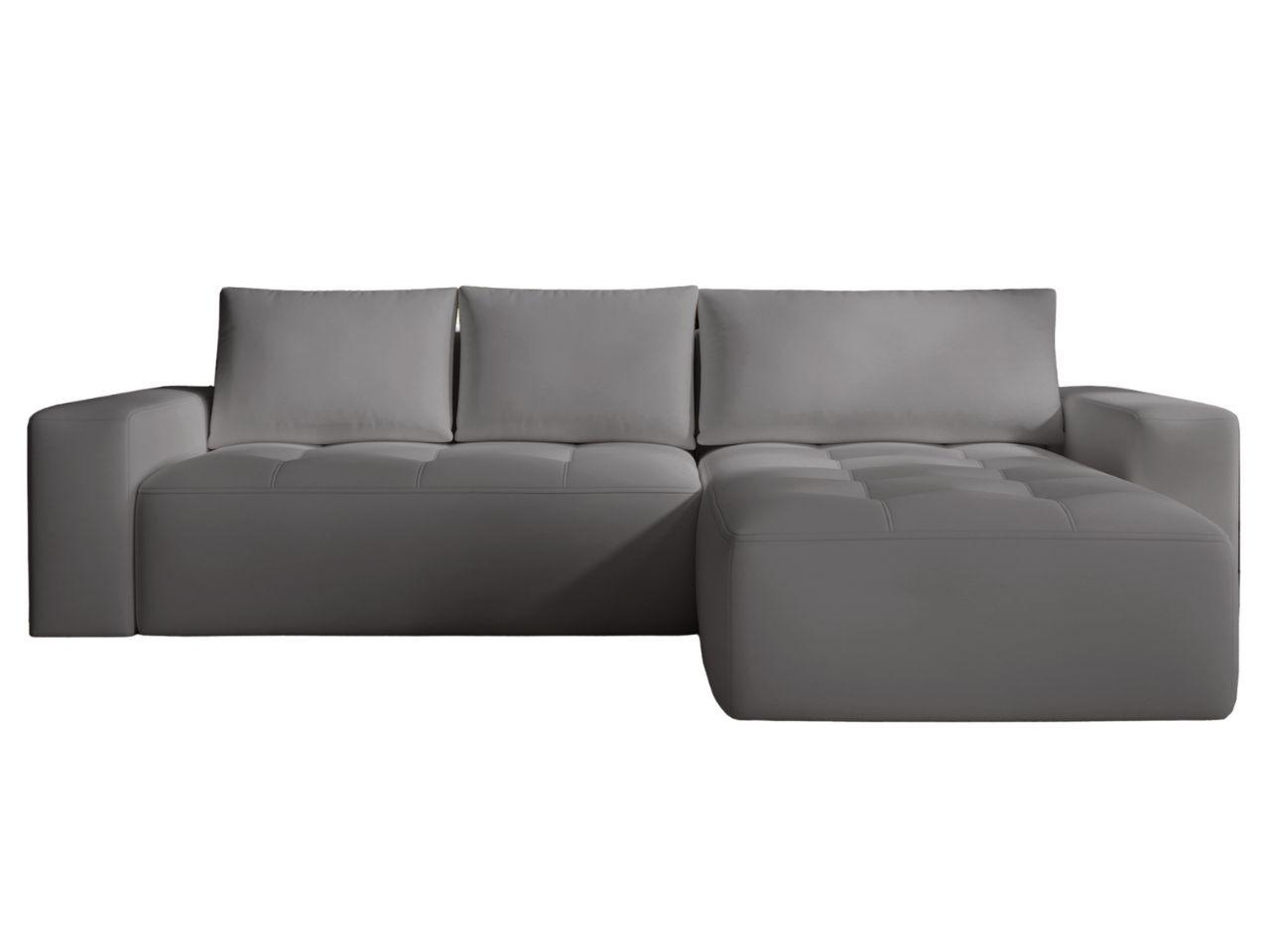 ECKSOFA Portland Dunkelgrau Links - Dunkelgrau, Holz/Kunststoff (165/250cm) - Graingold