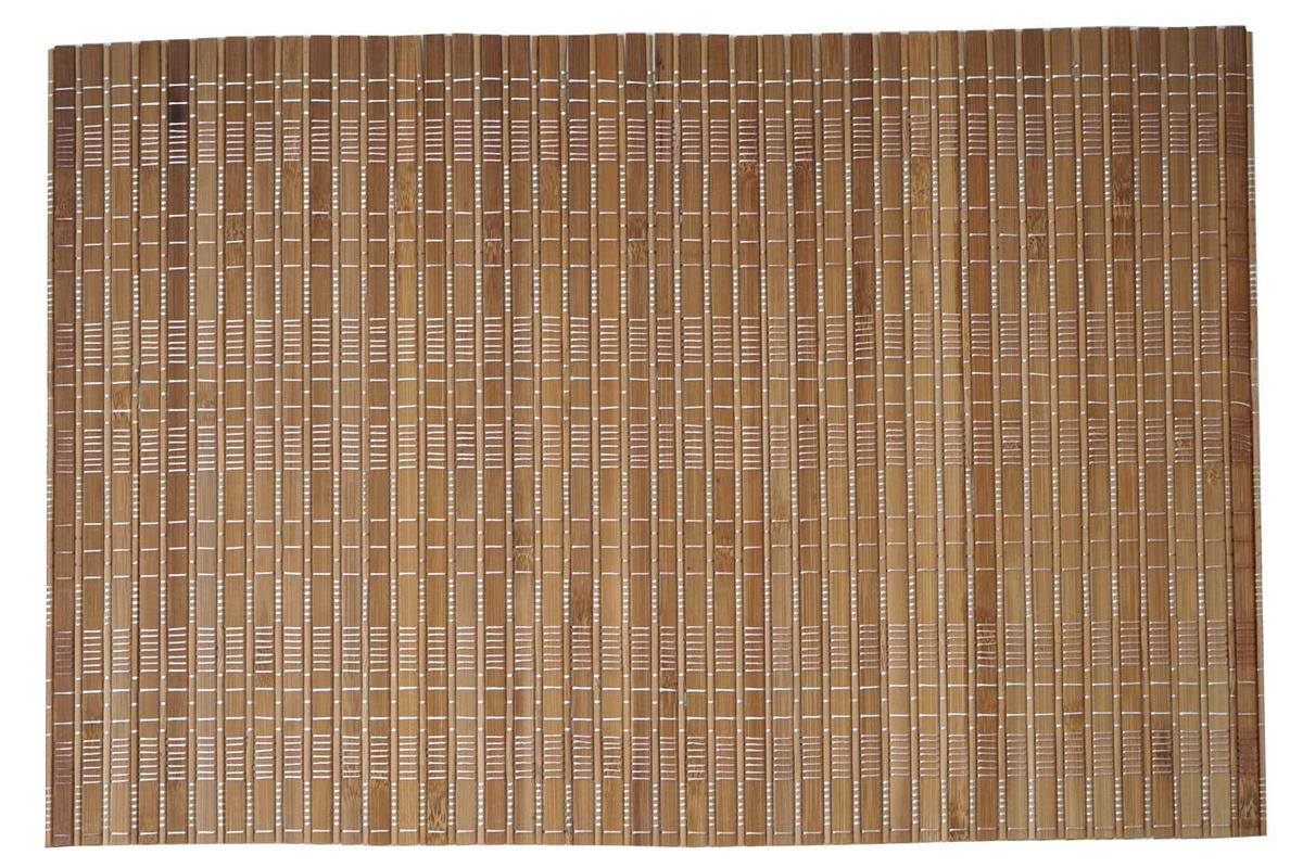 TISCHSET rechteckig Dunkelbraun 6er-Set - Dunkelbraun, Holz (30/45cm) - MCW