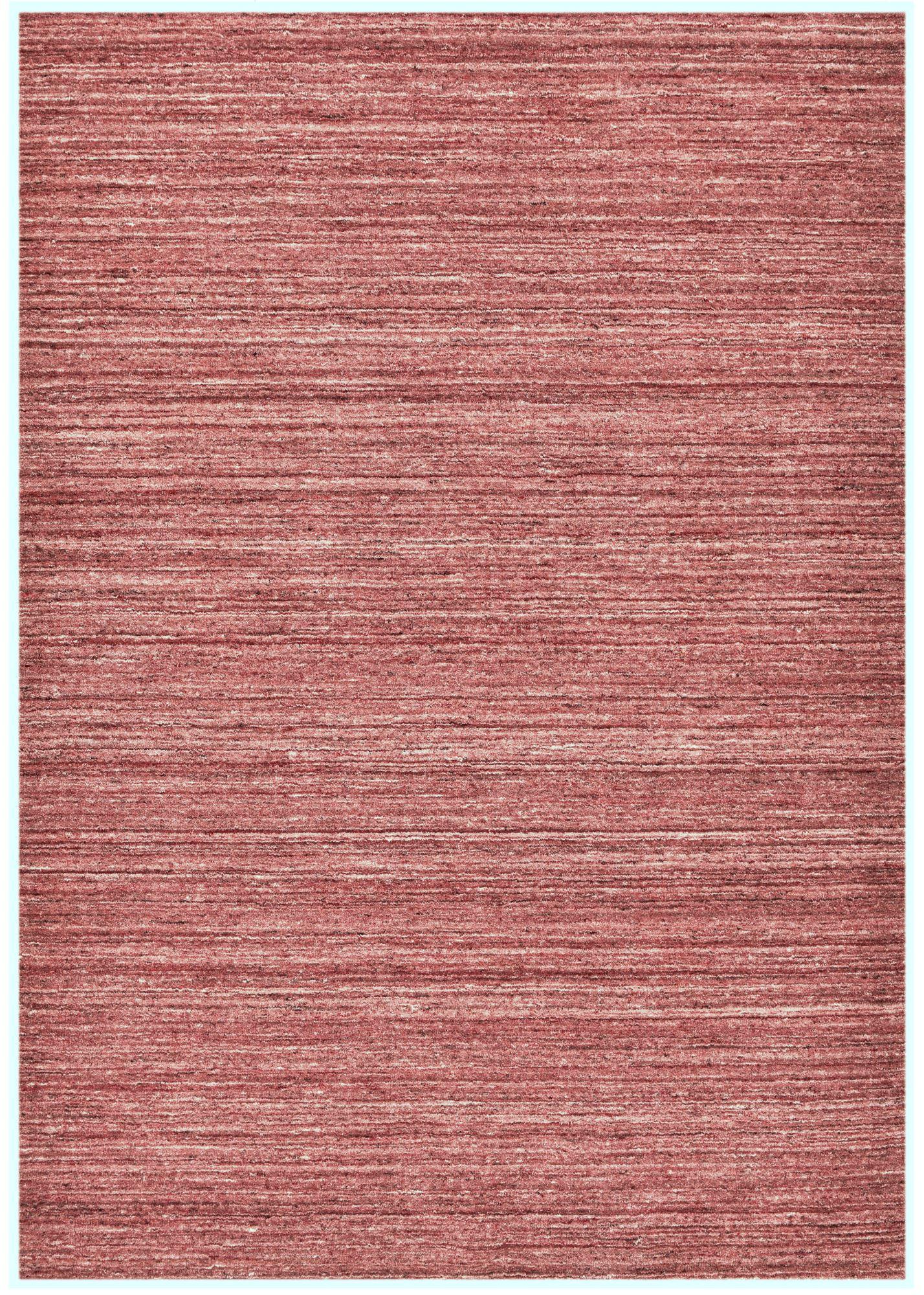 HANDWEBTEPPICH Pure 250x300 cm - Rot, Textil (250/300cm) - THEKO
