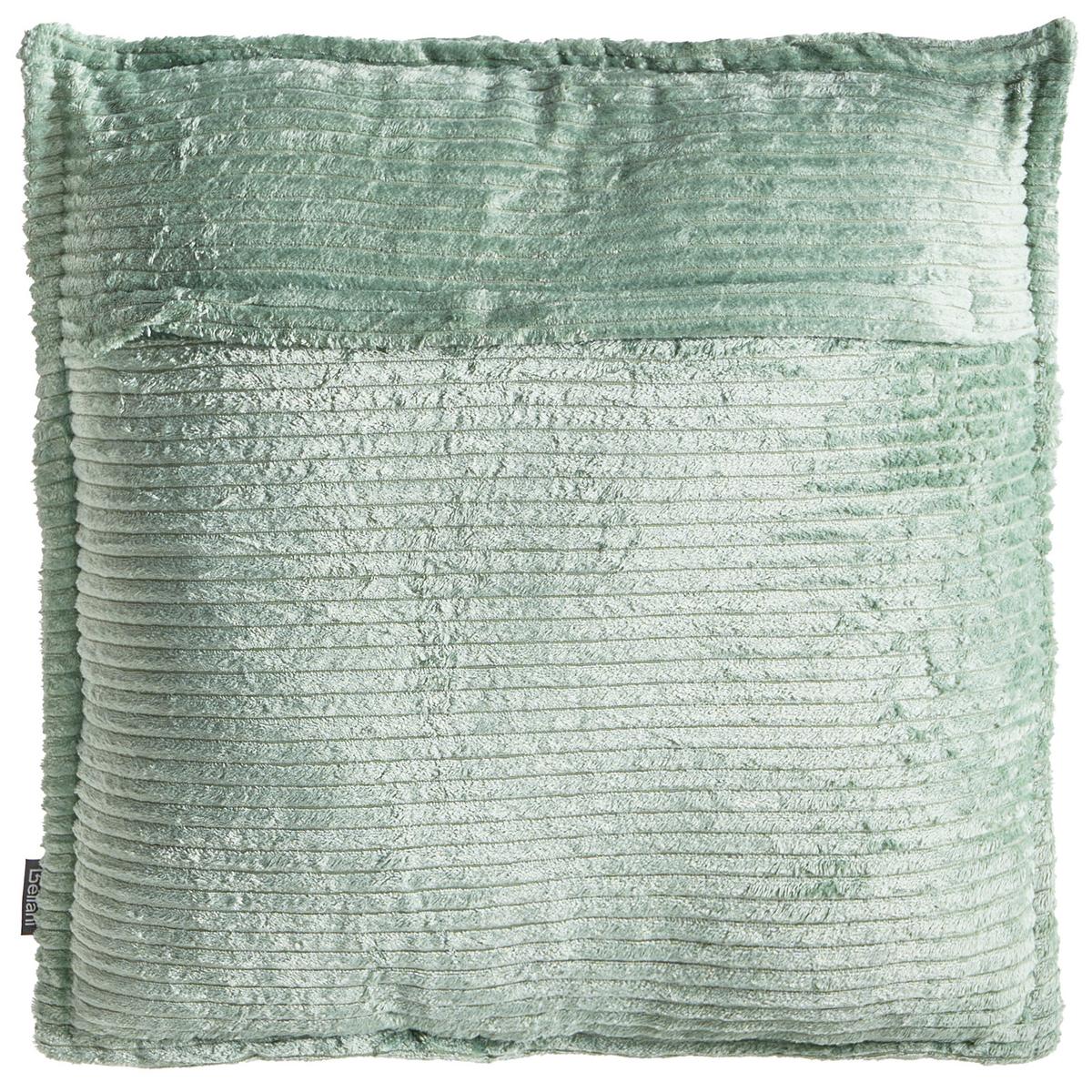 DEKOKISSEN 2er-Set Grün 45/45 cm Maranta - Grün, Textil (45/10cm) - Beliani