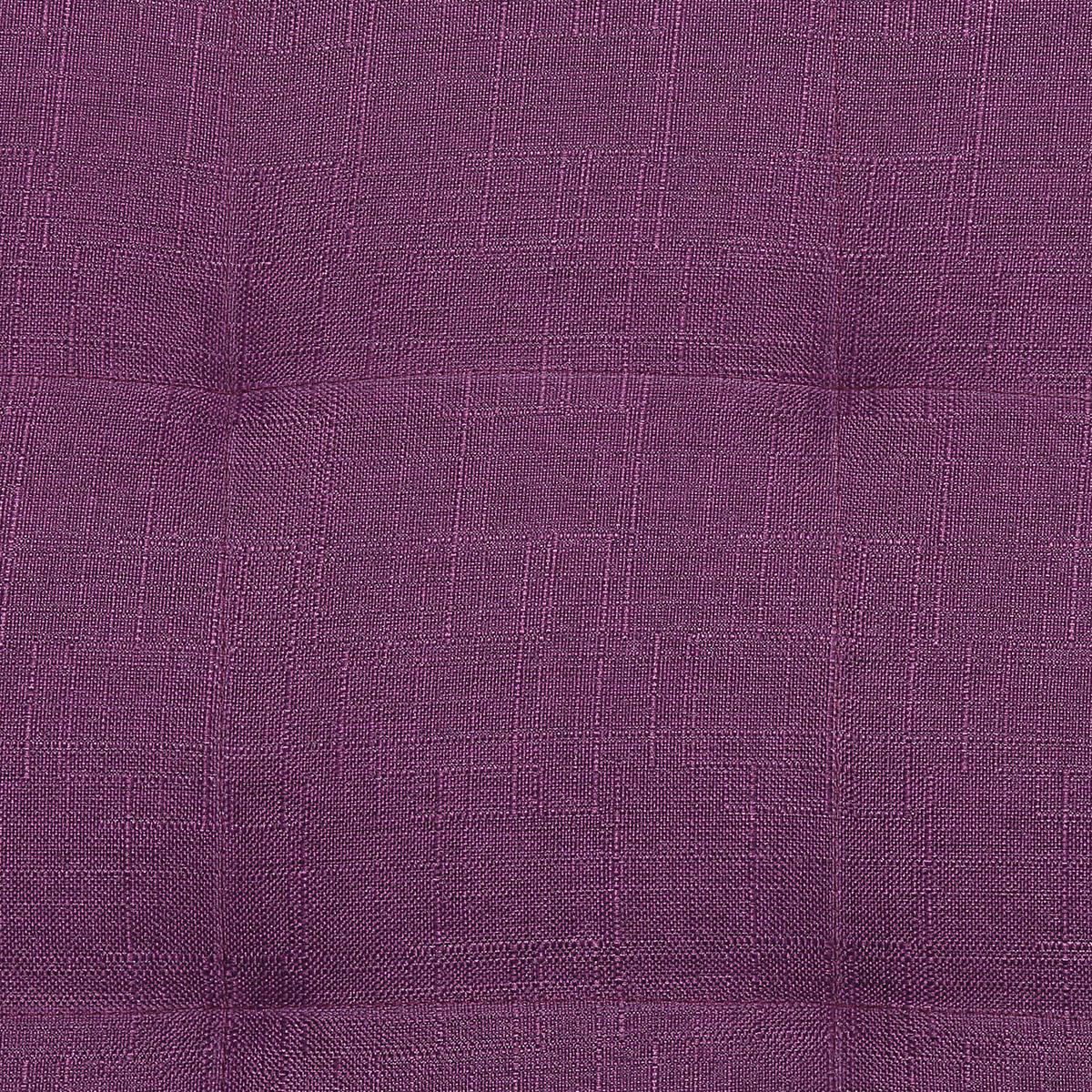 OTTOMANE Stoff Violett Aberdeen - Lila, Textil (80/41/80cm) - Beliani
