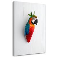 LEINWANDBILD Abstraktion 30x45cm - Multicolor, Textil (30/45cm) - Feeby