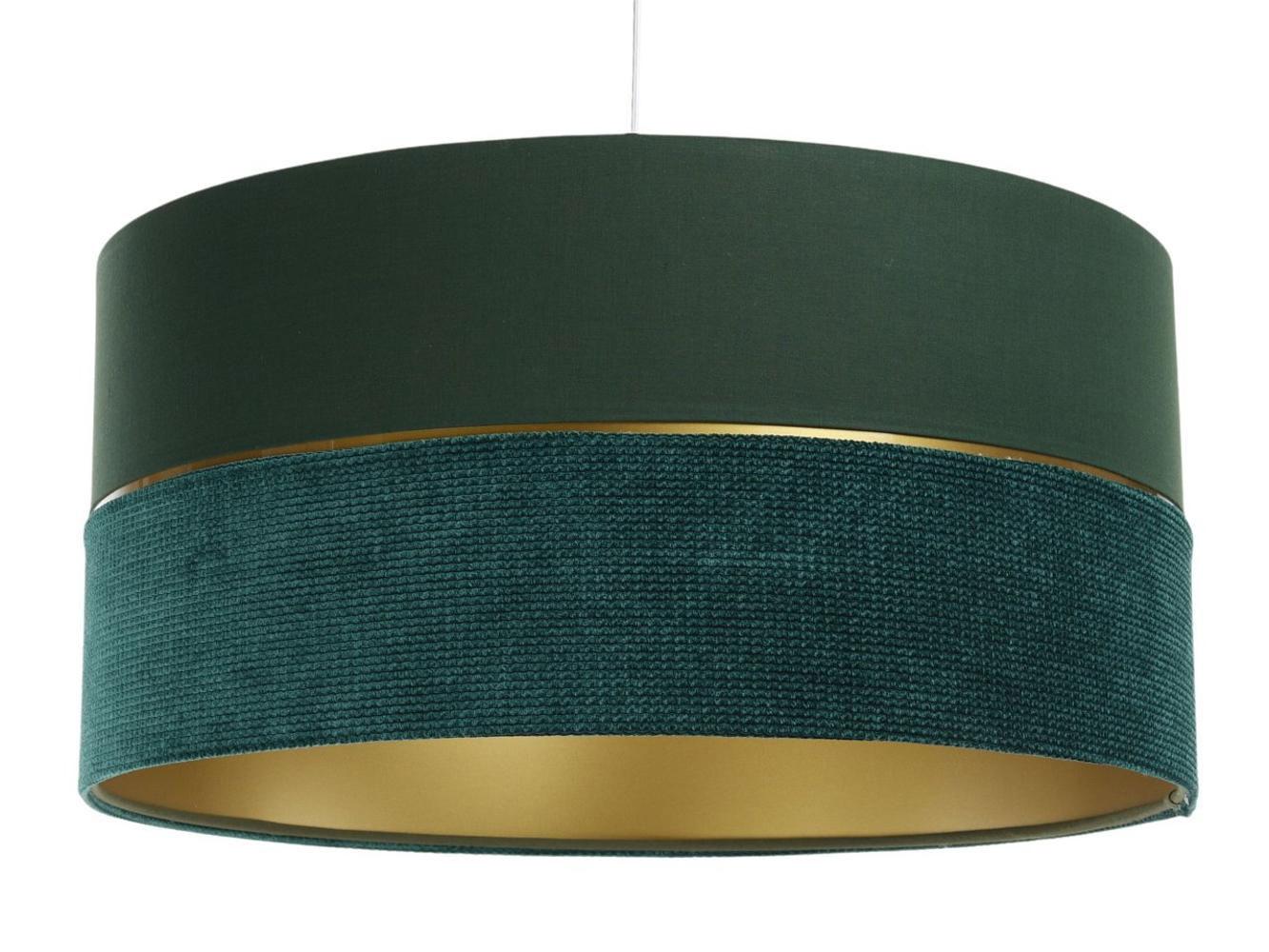 HÄNGELEUCHTE Grün 60/30 cm - Goldfarben/Grün, Kunststoff (60/1/30cm) - ONZENO