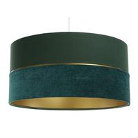 HÄNGELEUCHTE Grün 40/20 cm - Goldfarben/Grün, Kunststoff (40/0.6/20cm) - ONZENO