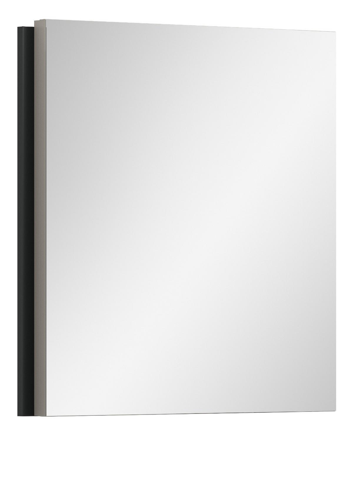 GARDEROBENSPIEGEL Kaschmir, Wandspiegel 72 x 70 cm - Kaschmir/Schwarz, Glas/Holzwerkstoff (72/70/5cm) - Inn.Furn