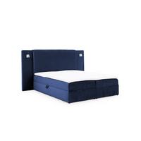 BOXBETT Marten überlänge Set.1 - Dunkelblau, Holzwerkstoff/Textil (160/220cm) - Fun Möbel