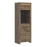 VITRINE Amaury Holz - Braun, Holzwerkstoff (70/200/45cm) - Petits-meubles