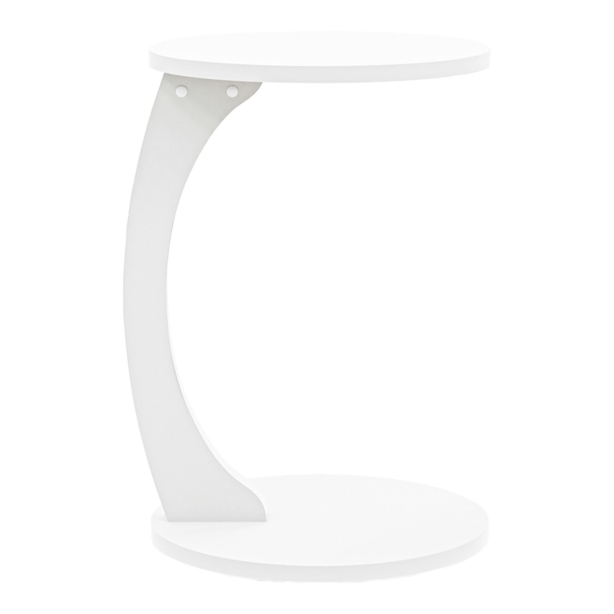 BEISTELLTISCH Holeby - Weiß, Holzwerkstoff (38/38/56cm) - [en.casa]