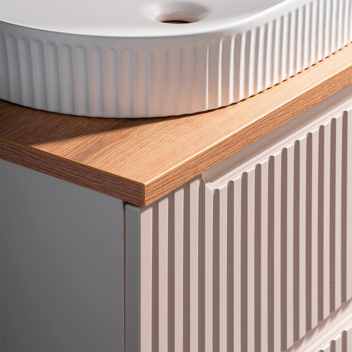 WASCHTISCH 80.4cm Riva Kaschmir - Kaschmir, Holzwerkstoff (80.4/59/40cm) - Petits-meubles