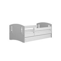 KINDERBETT CLASSIC II mit Schublade ohne Matratze Grau 90/65/144 - Grau, Holzwerkstoff (80/140cm) - RAUMHIRSCH FURNITURE