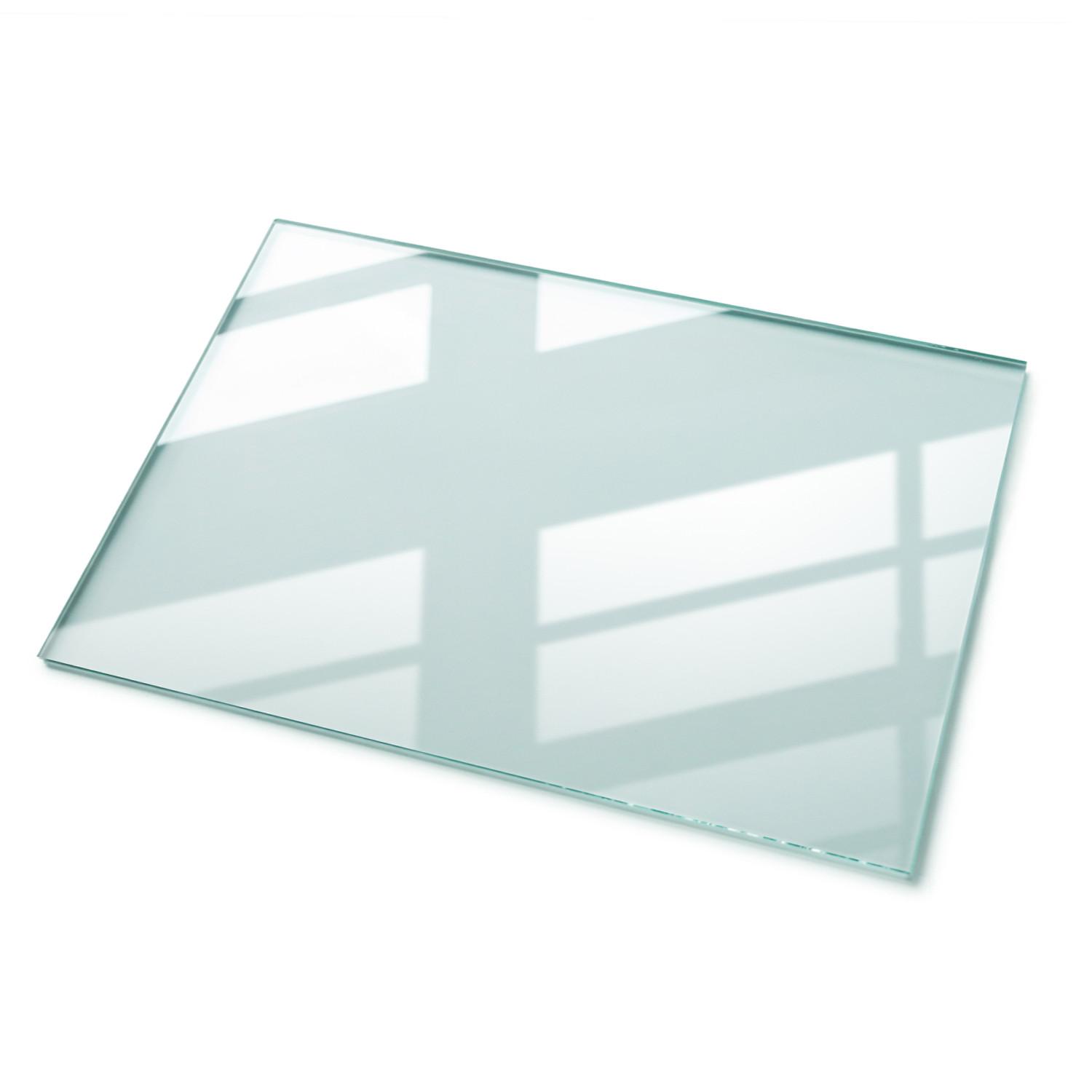 TISCHPLATTE 100 x 70 cm Transparente Glasplatte - Transparent, Glas (70/100/0.4cm) - TULUP