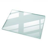 TISCHPLATTE 100 x 70 cm Transparente Glasplatte - Transparent, Glas (70/100/0.4cm) - TULUP