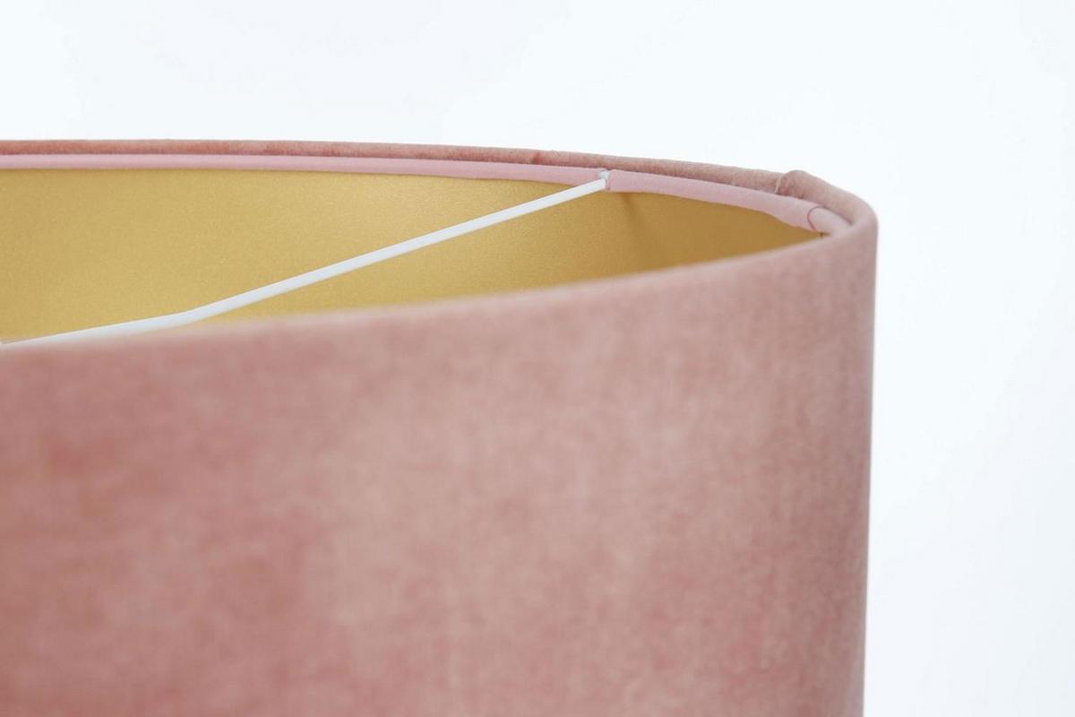 HÄNGELEUCHTE Gold 60/30 cm - Pink/Goldfarben, Kunststoff (60/0.8/30cm) - ONZENO