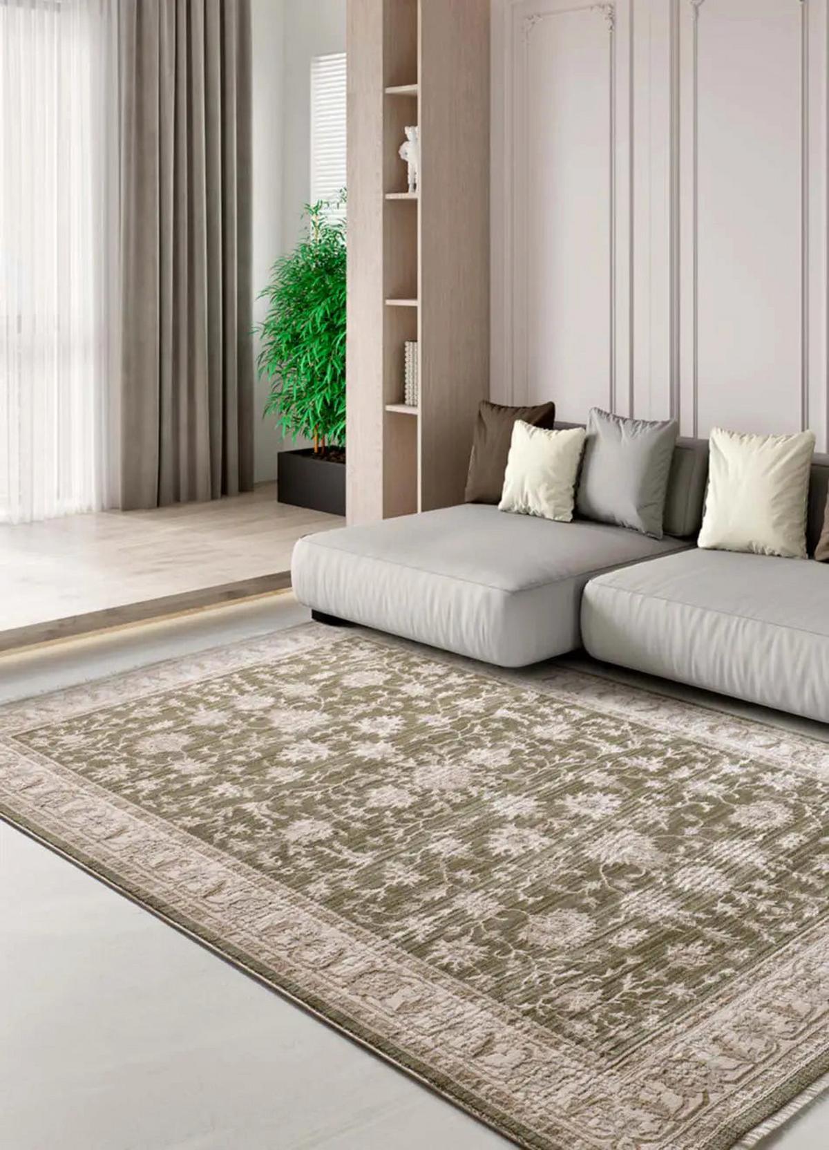 ORIENTTEPPICH Grün / Beige Ona 200/290 cm - Beige/Grün, Textil (200/290cm) - Atticgo