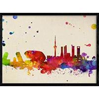POSTER Madrid A4 Rahmenlos - Klar, Papier (29.7/5/21cm) - Nacnic