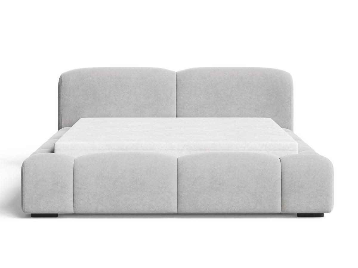 POLSTERBETT Aubi 140x200 Grau - Grau, Textil (140/200cm) - Graingold