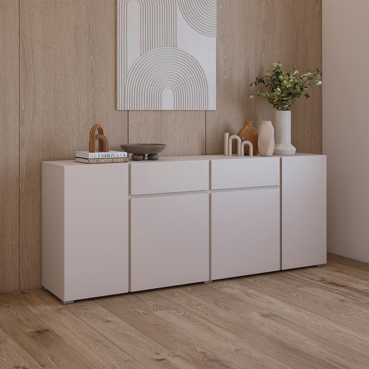 SIDEBOARD Maxis Kaschmir - Beige, Holzwerkstoff (195/78/40cm) - Petits-meubles