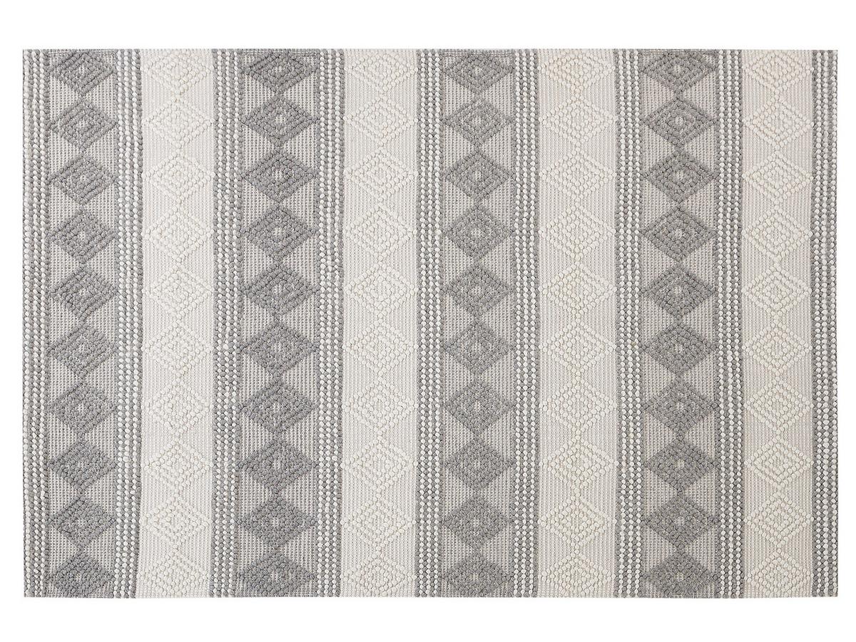 KURZFLOR-TEPPICH Bozova 200/140 cm - Beige, Textil (140/200cm) - Beliani