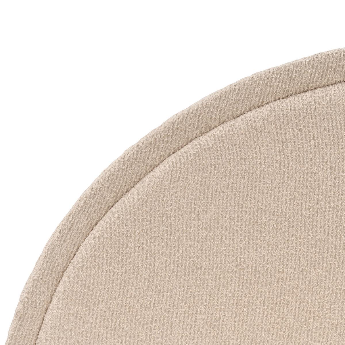 POLSTERBETT 160/200cm Beige Margut - Beige, Textil (160/200cm) - Beliani