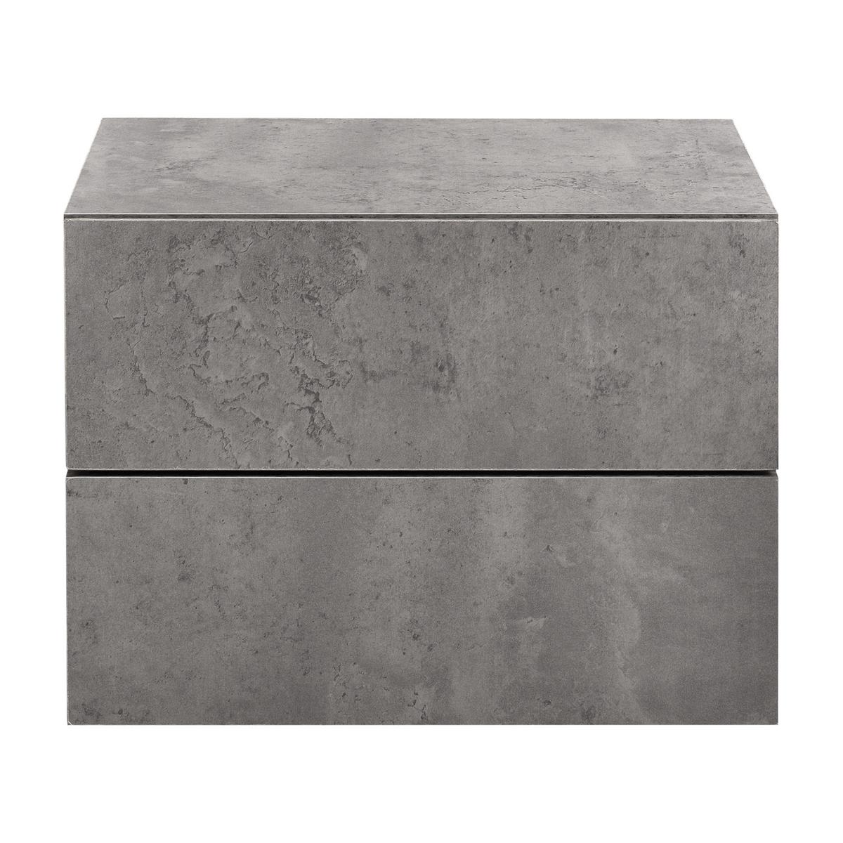 WANDREGAL Ampfing - Grau, Holzwerkstoff (40/30/29cm) - [en.casa]