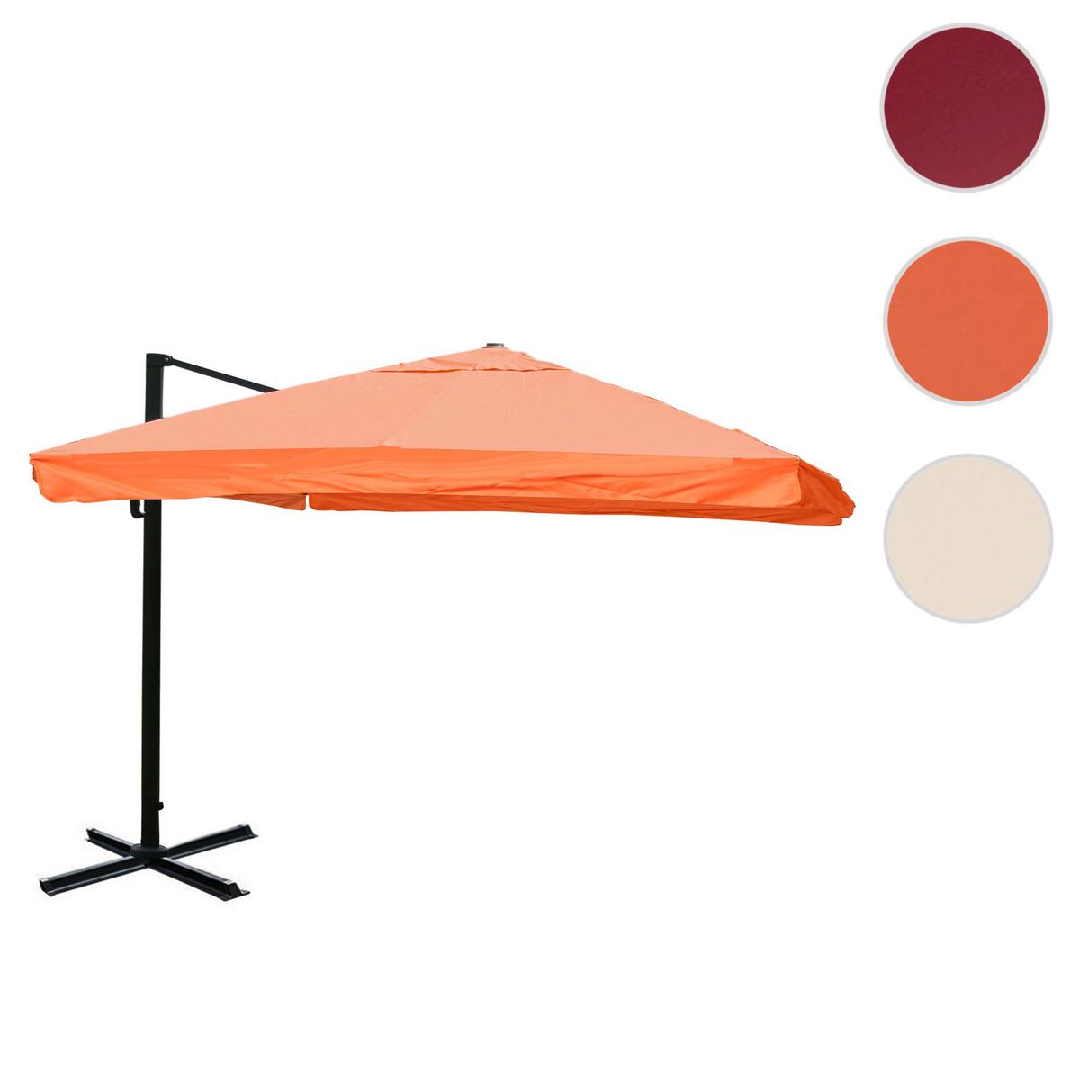 AMPELSCHIRM Orange 300/400 cm - Orange, Textil (400/300cm) - MCW