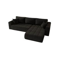ECKSOFA Camila - Dunkelgrau, Holzwerkstoff/Textil (280/185cm) - Fun Möbel