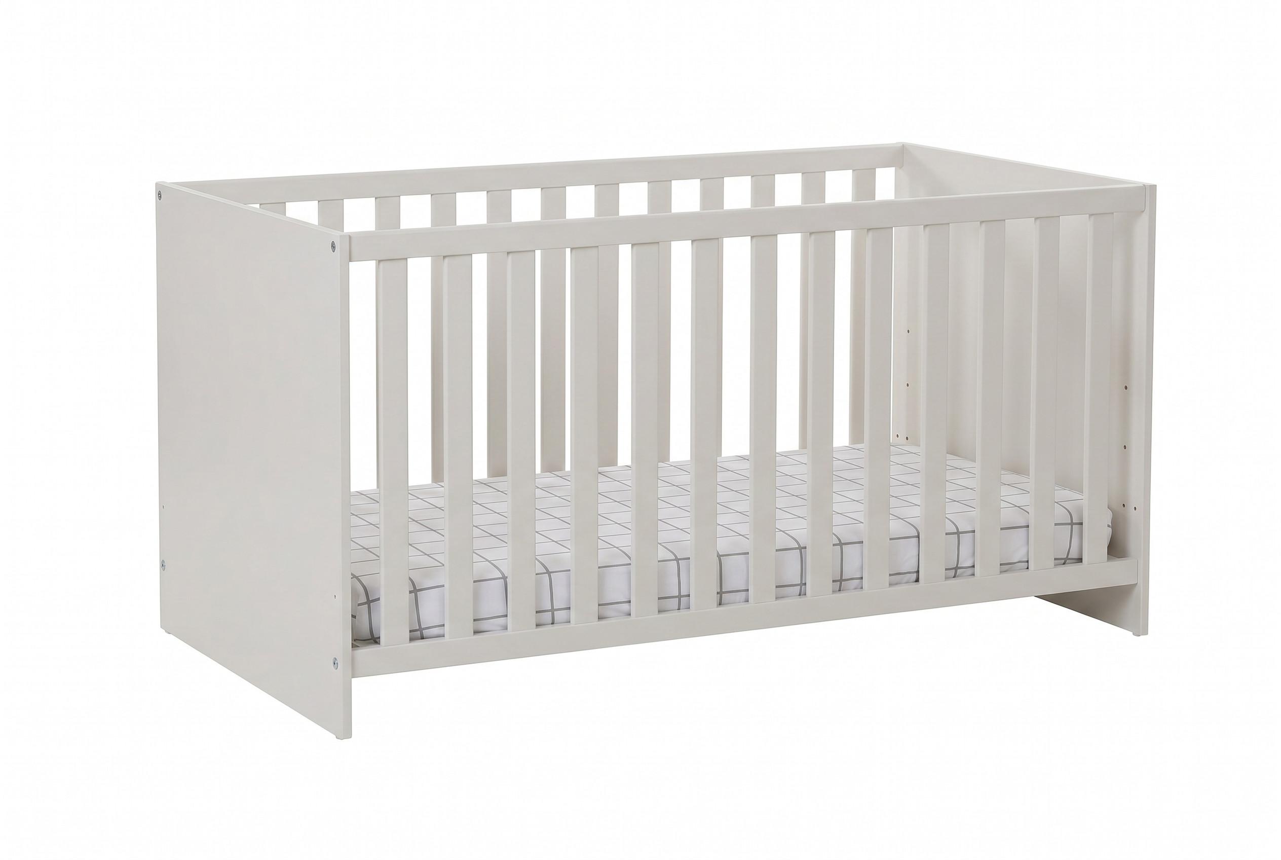 BABYBETT Essentials Weiß - Weiß, Holz/Holzwerkstoff (70/140cm) - arthur berndt