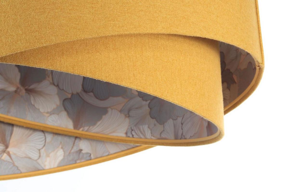 HÄNGELEUCHTE Beige 50/23 cm - Gelb, Kunststoff (50/1.3/23cm) - ONZENO